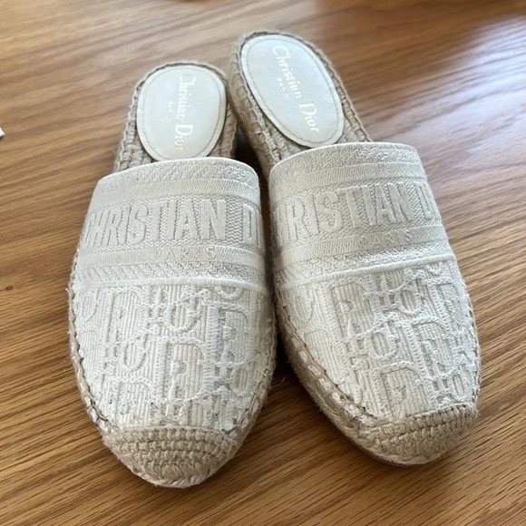 Dior white sandal Espadrilles